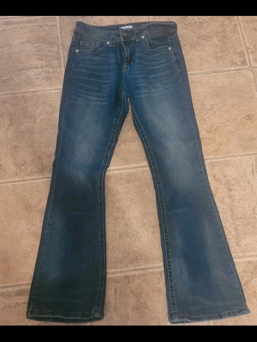 Women's Dark Blue Bootcut Jeans